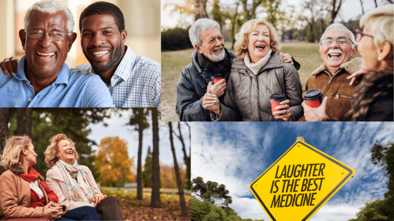 Keeping It REAL Caregiving family members laughing